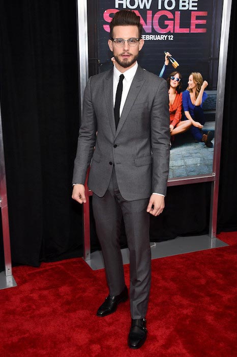 Nico Tortorella at the New York premiere of "How To Be Single" on February 3, 2016