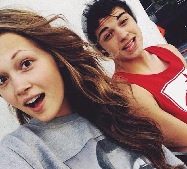 Noah Centineo and Kelli Berglund