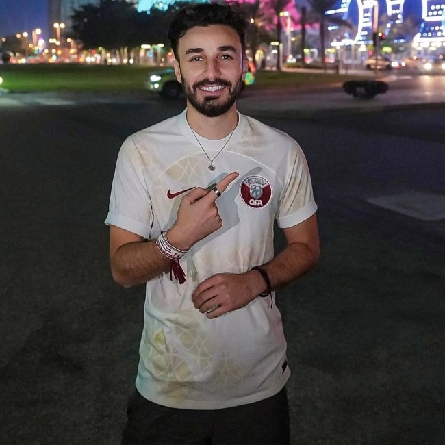 Osama Marwah as seen in a picture that was taken in December 2022, in Doha, Qatar