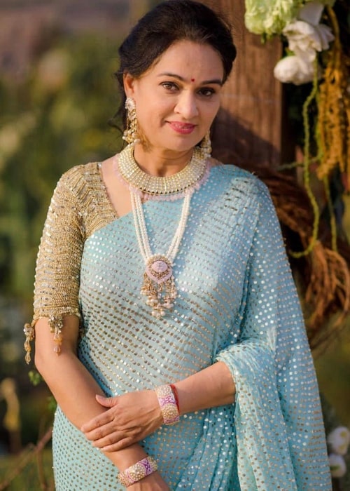 Padmini Kolhapure as seen in an Instagram Post in March 2021