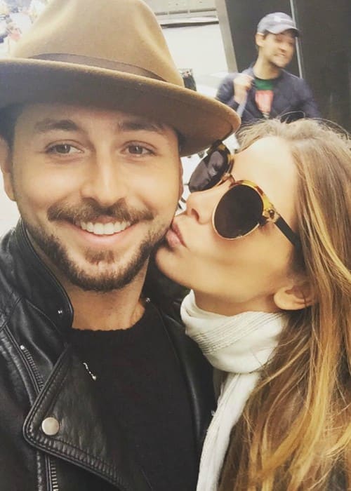 Paul Khoury and Ashley Greene as seen in April 2016
