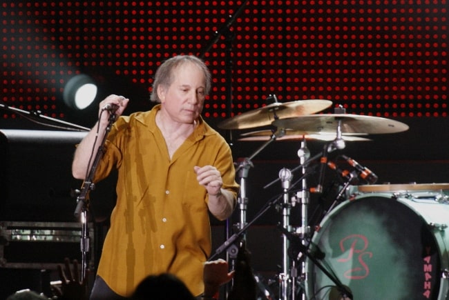 Paul Simon as seen while performing in September 2008