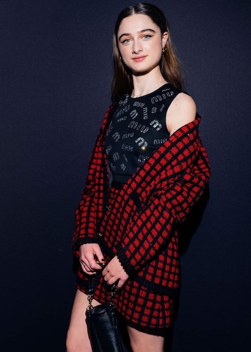 Raffey Cassidy as seen in a picture that was taken in February 2020
