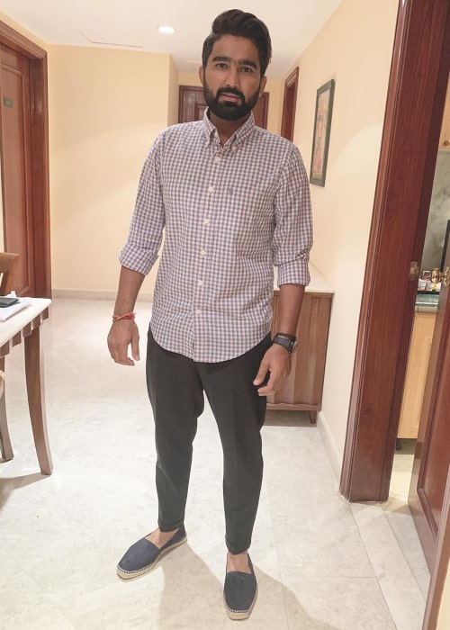 Rahul Tewatia Height, Weight, Age, Body Statistics