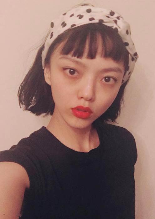Rila Fukushima in an Instagram selfie in February 2018