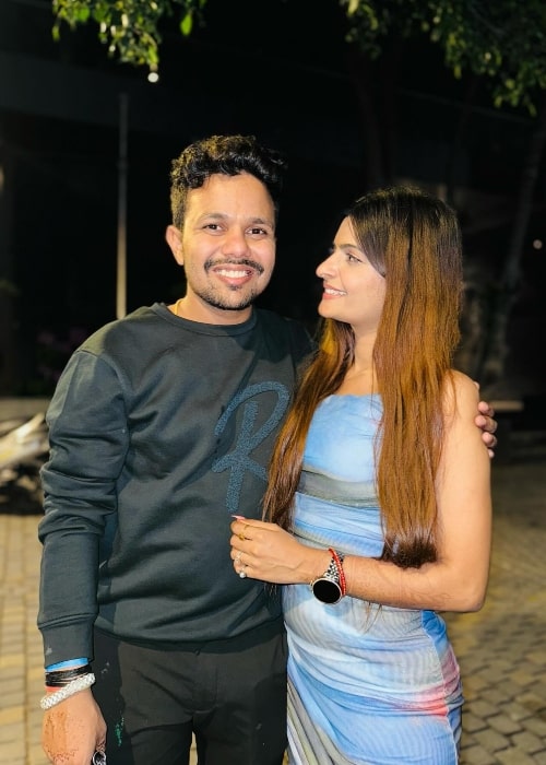 Robin Jindal as seen in a picture with Alisha that was taken in Indore in November 2023