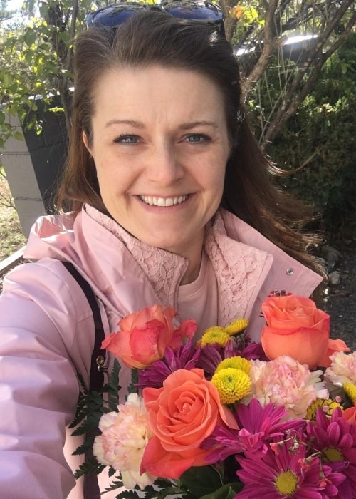 Robyn Brown as seen in a selfie that was taken in November 2018