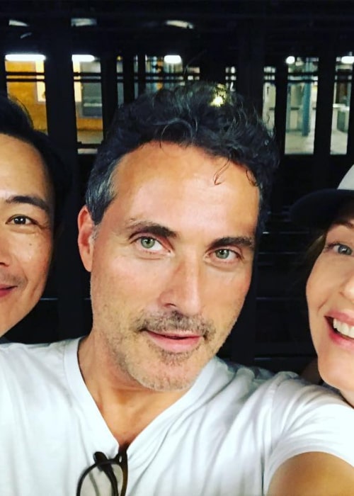 Rufus Sewell in an Instagram selfie from October 2018