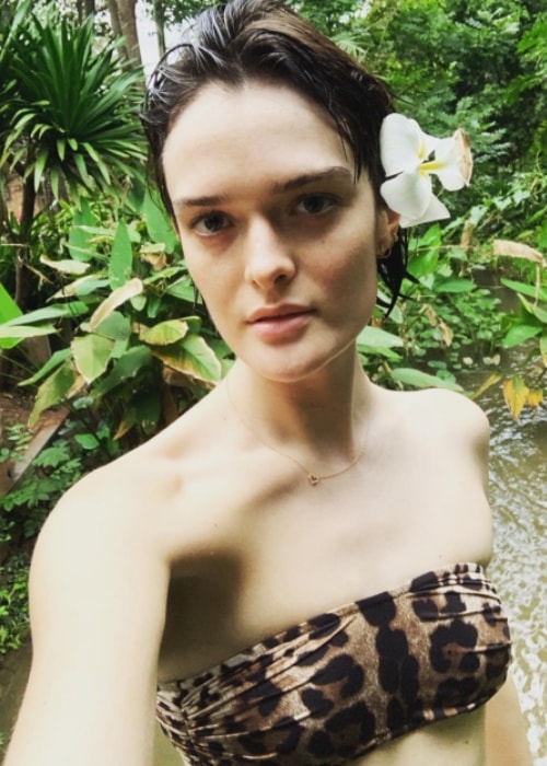 Sam Rollinson at Four Seasons Resort Chiang Mai in December 30, 2018 