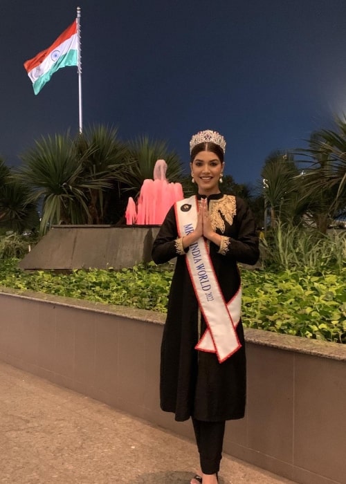 Sargam Koushal as seen in a picture that was taken in December 2022, at Chtrpati Sivaji Airport Mumbai