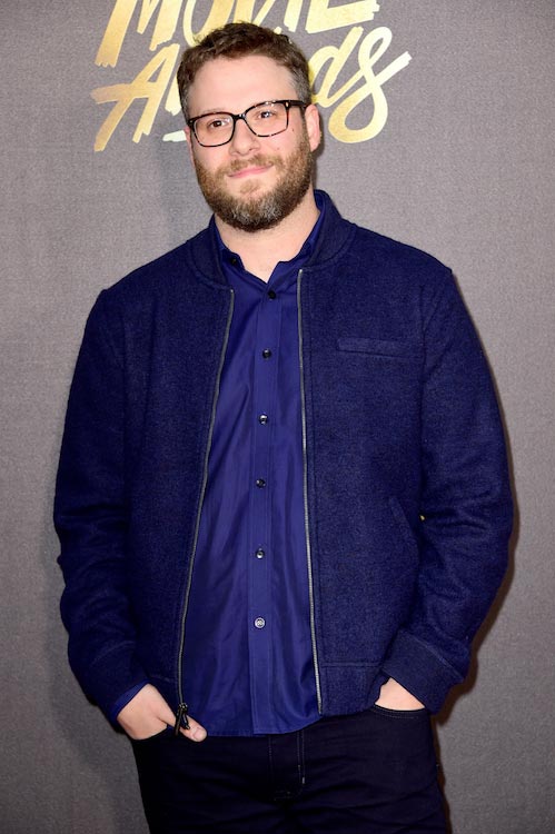 Seth Rogen at the MTV Movie Awards on April 10, 2016