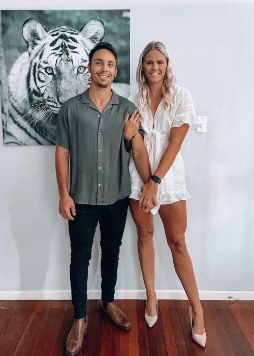Shayna Jack and Joel Rintala, as seen in June 2022