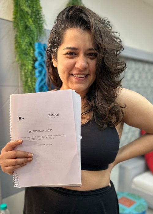 Shikha Talsania in a picture that was taken in September 2022
