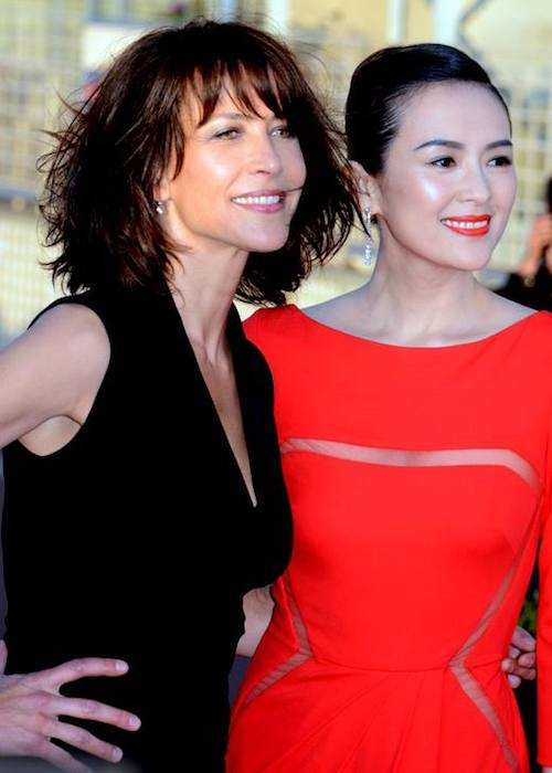 Sophie Marceau and Zhang Ziyi at the Cabourg Film Festival 2014