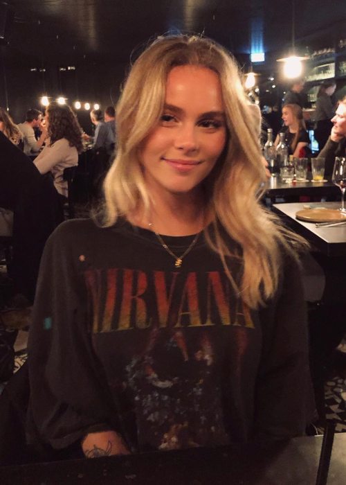 Thea Kornum as seen in January 2019