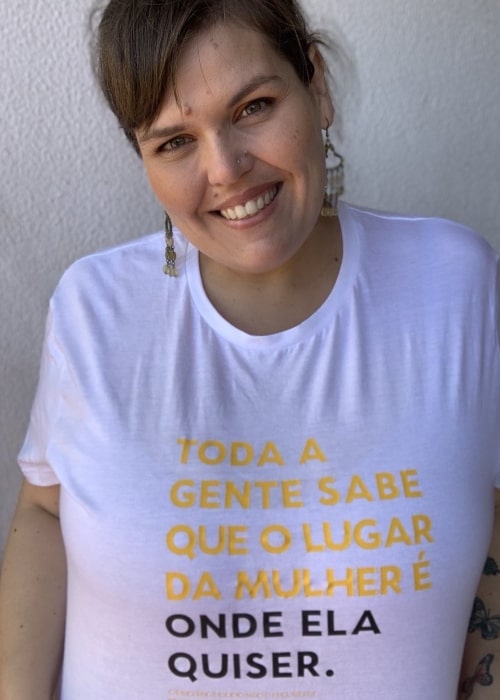 V&acirc;nia Fernandes as seen in a picture that was taken in April 2021
