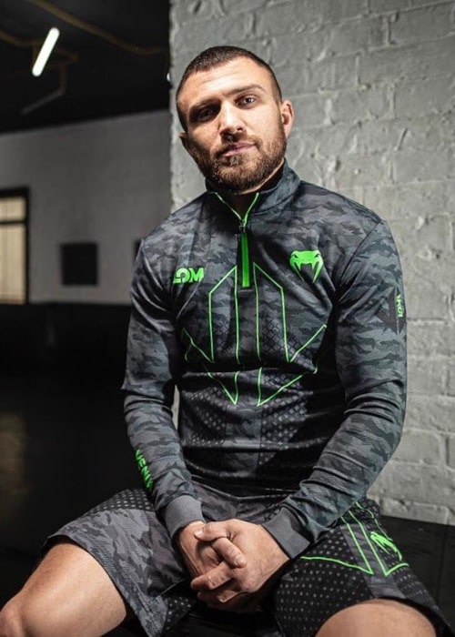 Vasyl Lomachenko as seen in an Instagram Post in March 2020