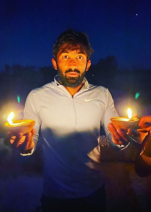 Yogeshwar Dutt as seen in an Instagram Post in April 2020