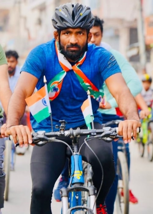 Yogeshwar Dutt as seen in an Instagram Post in August 2020