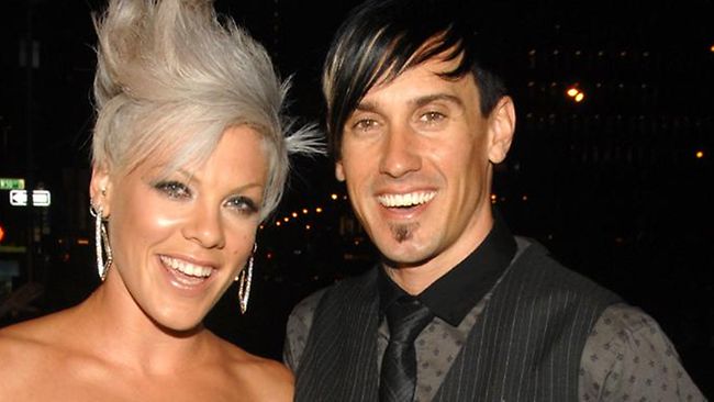 Pink and Carey Hart